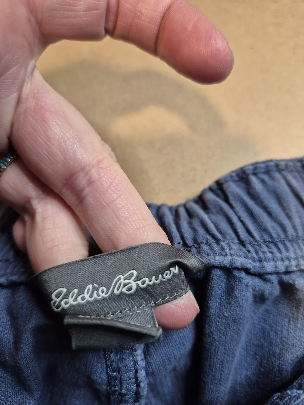 Men's Blue Corduroy Utility Shorts 4558/650